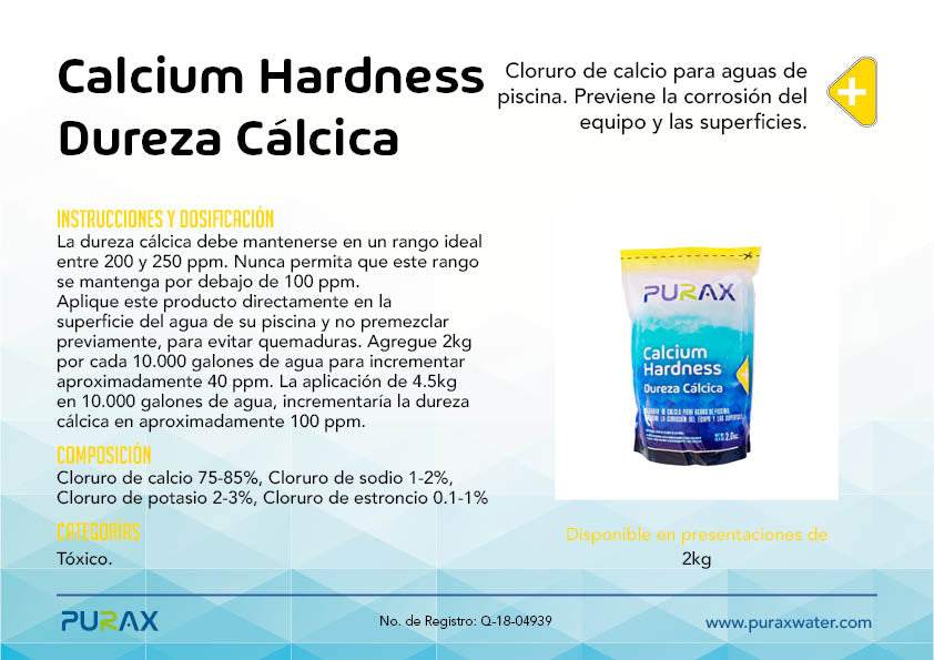 CALCIUM HARDNESS - 2KG