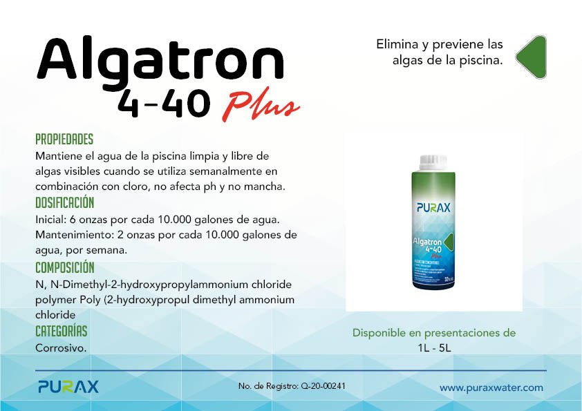 ALGATRÓN 4-40 PLUS - 1L