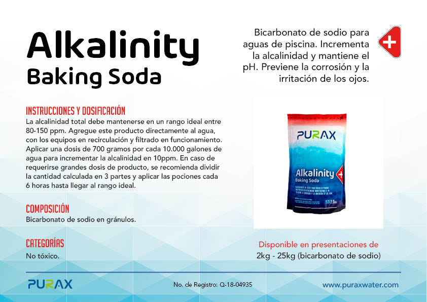 ALKALINITY BAKING SODA - 2KG