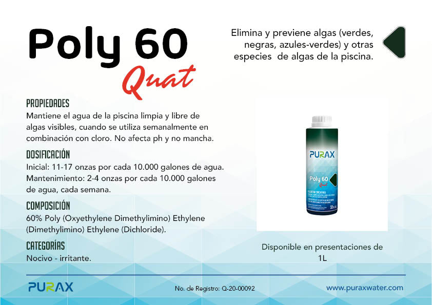 POLY 60 QUAT - 1L